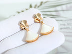 [⭐DORISW]DREAM MOP PINK GOLD EARRINGS