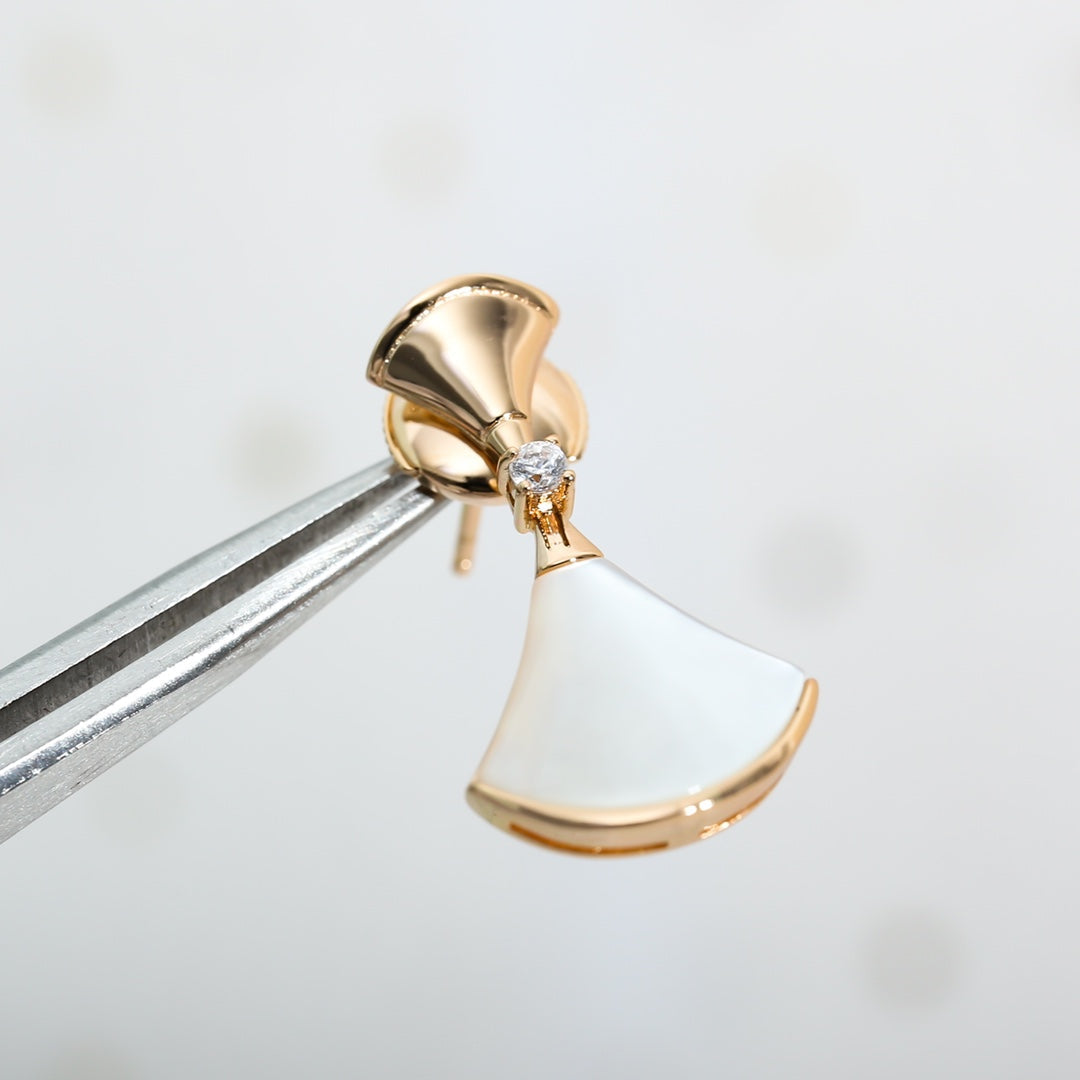 [⭐DORISW]DREAM MOP PINK GOLD EARRINGS