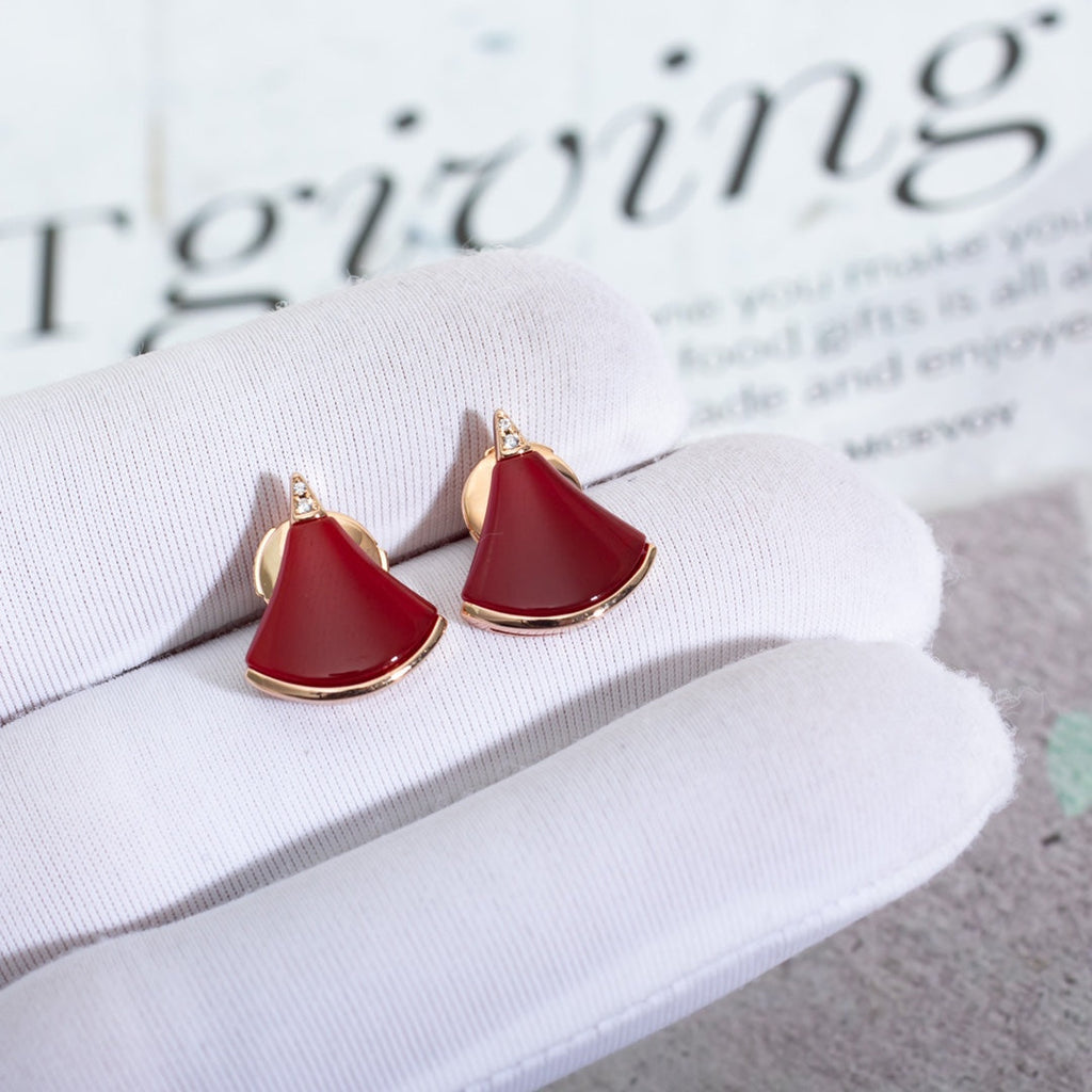 [⭐DORISW]DIVAS DREAM EARRINGS PINK GOLD
