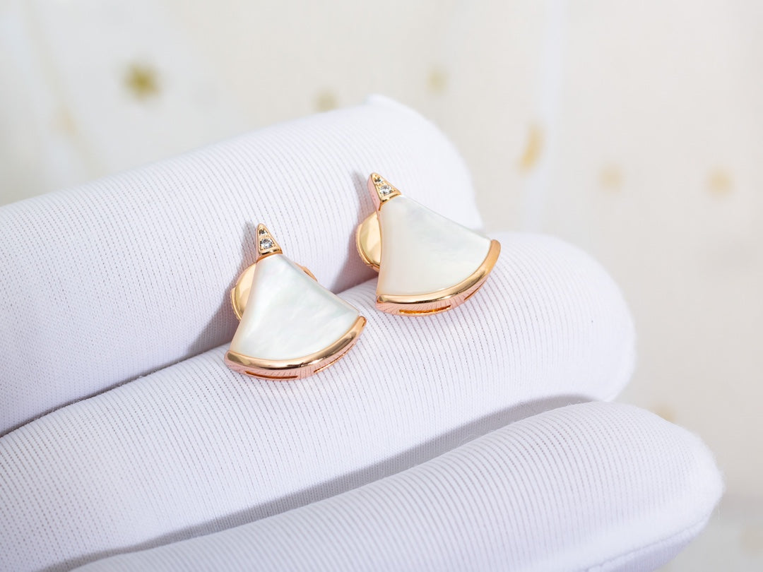[⭐DORISW]DIVAS DREAM EARRINGS PINK GOLD