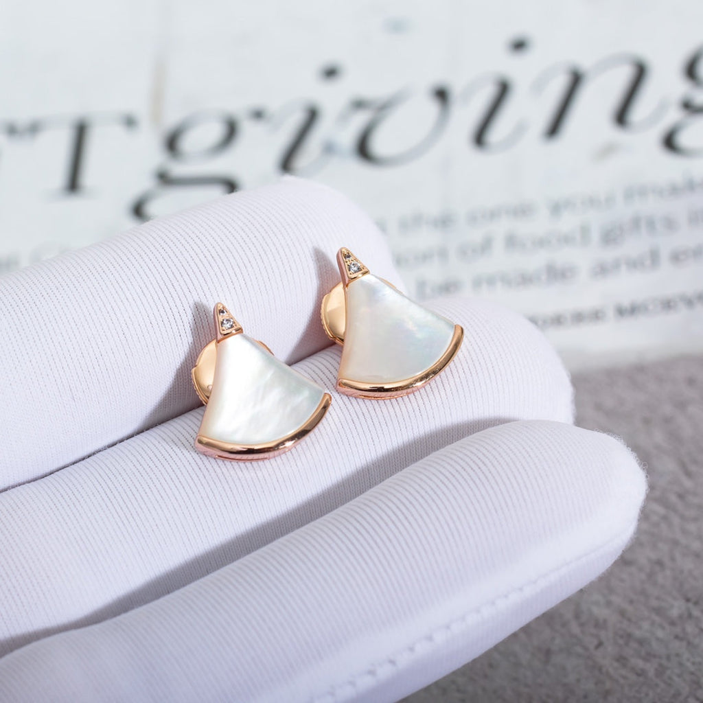 [⭐DORISW]DIVAS DREAM EARRINGS PINK GOLD