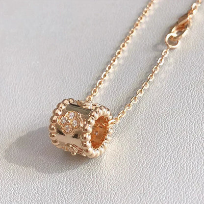Aura PERLEE ANHÄNGER-HALSKETTE GOLD / ROSÉGOLD
