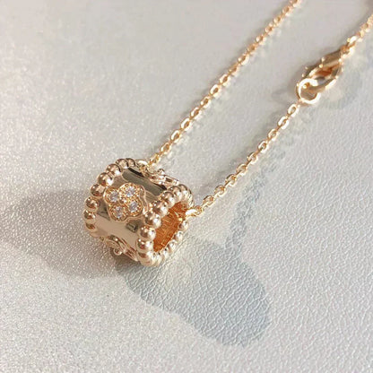 Aura PERLEE ANHÄNGER-HALSKETTE GOLD / ROSÉGOLD
