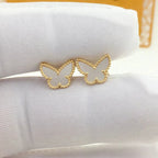 Aura SWEET BUTTERFLY MOP OHRSTECKER