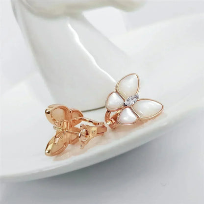 [⭐Aura ]BUTTERFLY MOP DIAMOND EARRINGS
