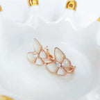Aura BUTTERFLY MOP DIAMOND EARRINGS