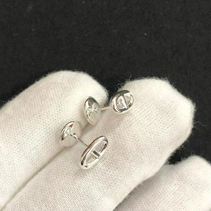[⭐Aura ]CHAINE SMALL EARRINGS GOLD AND SILVER