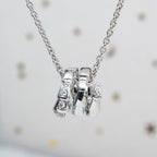 [⭐DORISW]SERPENTI SILVER NECKLACE DIAMOND