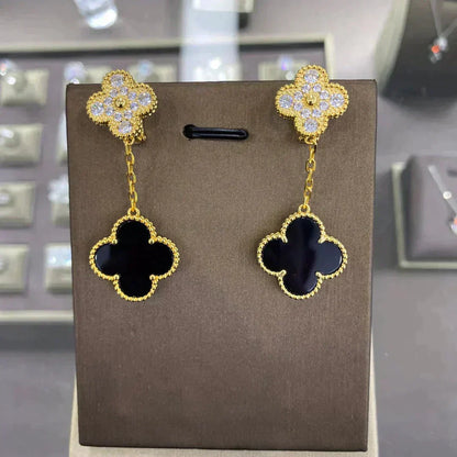 Aura CLOVER 2 MOTIVE DIAMANT OHRRINGE (MEHRFACHAUSWAHLç´