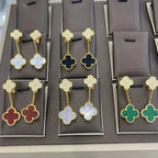 Aura CLOVER 2 MOTIVE DIAMANT OHRRINGE (MEHRFACHAUSWAHLç´