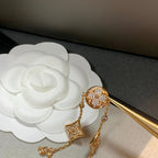 Aura STAR AND SUN 4 MOTIFS GOLD DIAMONDS BRACELET