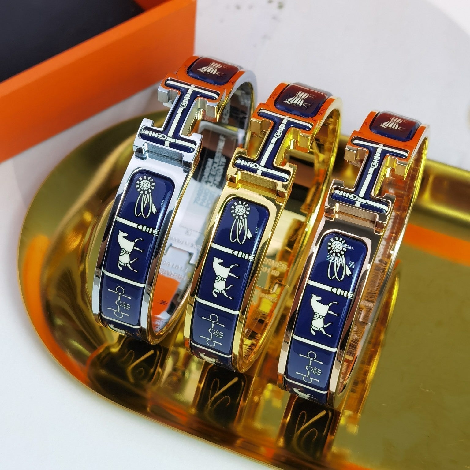 Aura H COUVERTURES DARK BLUE BRACELET