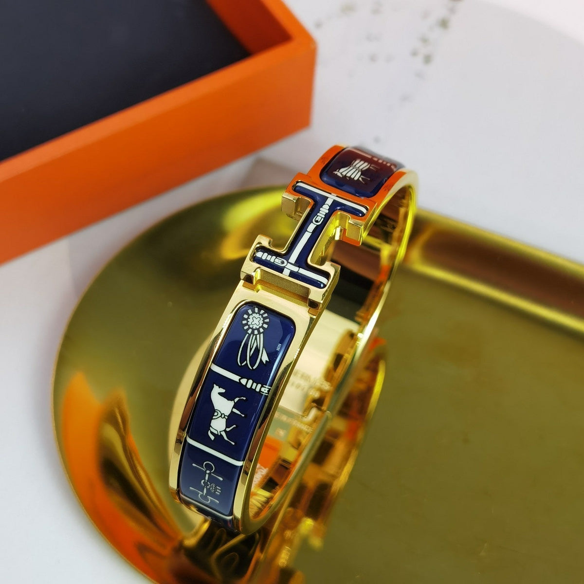[⭐Aura ]H COUVERTURES DARK BLUE BRACELET