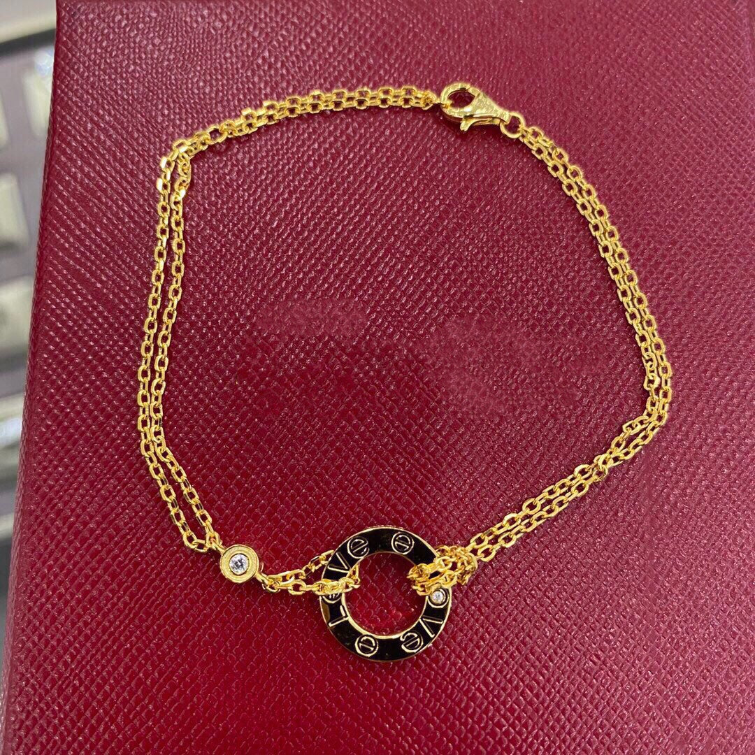 Aura LOVE BRACELET 2 DIAMOND