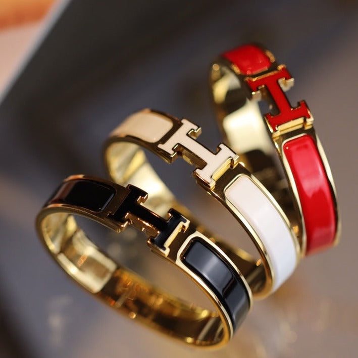 Aura H BRACELET 12MM GOLD