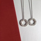Aura LOVE HALSKETTE VERSTELLBAR SILBER
