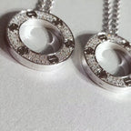 Aura LOVE HALSKETTE VERSTELLBAR SILBER