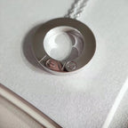 Aura LOVE HALSKETTE VERSTELLBAR SILBER