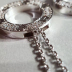 Aura LOVE HALSKETTE VERSTELLBAR SILBER