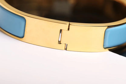 [⭐Aura ]H CLOUD BLUE BRACELET GOLD DIAMOND