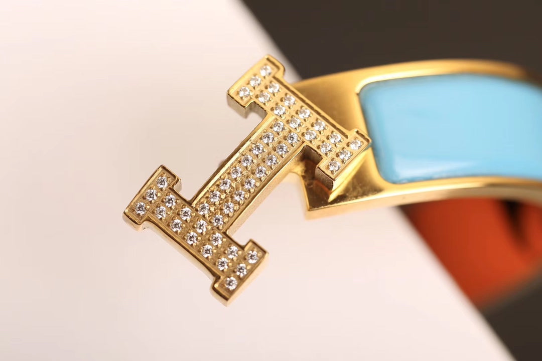 Aura H CLOUD BLUE BRACELET GOLD DIAMOND