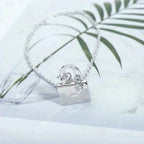 Aura AMULETTE PEDANT SILVER NECKLACE