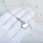 Aura AMULETTE PEDANT SILVER NECKLACE