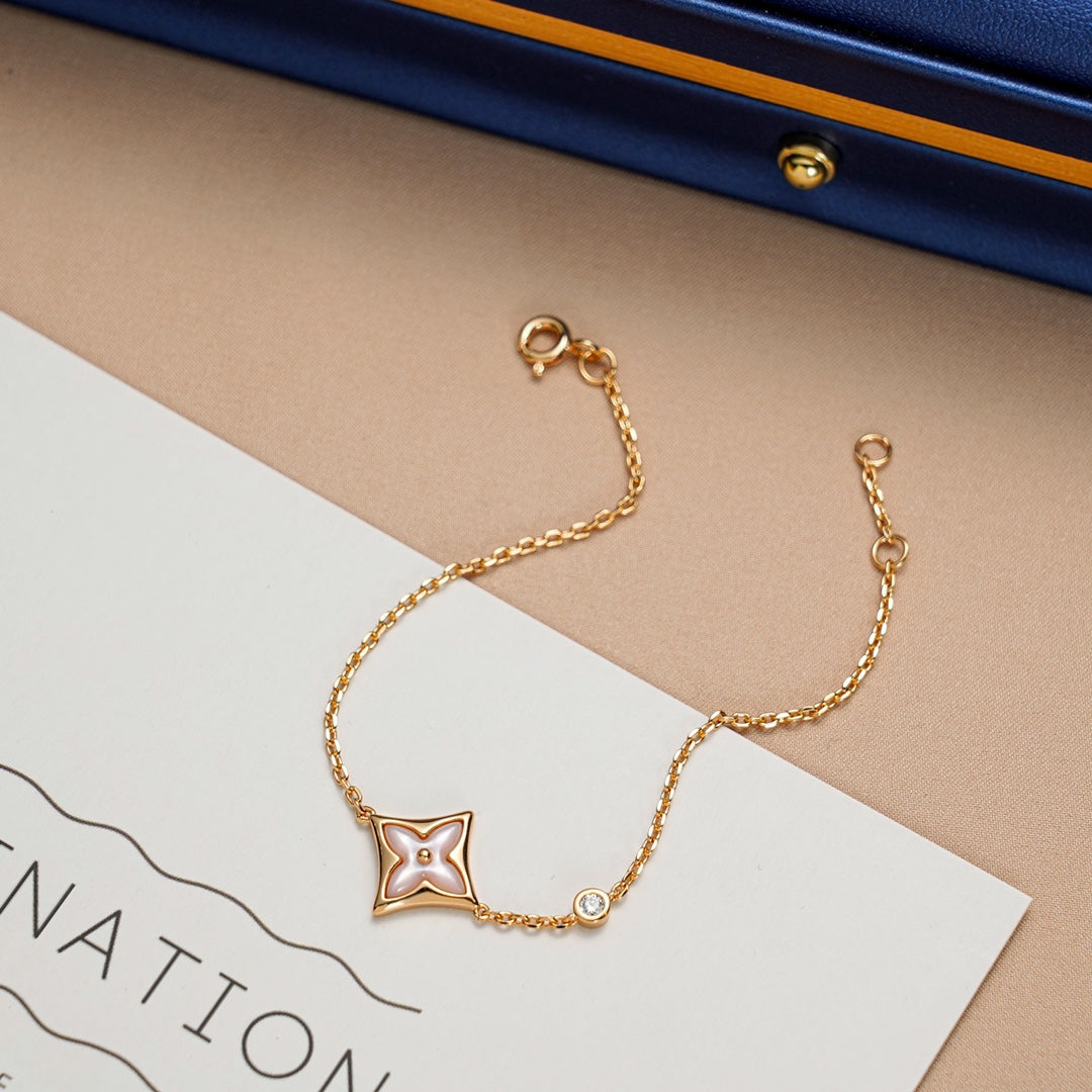 Aura STAR 1 DIAMOND PINK GOLD BRACELET