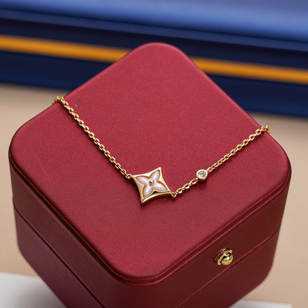 Aura STAR 1 DIAMOND PINK GOLD BRACELET