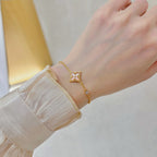 Aura STAR 1 DIAMOND PINK GOLD BRACELET