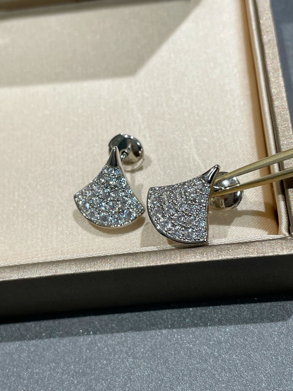 [⭐Veya]DREAM OHRSTECKER DIAMANT