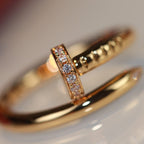 Aura JUSTE RING 2.65MM GOLD DIAMOND