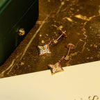 Aura STAR DIAMONDS EARRINGS GOLD