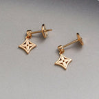 Aura STAR EARRINGS GOLD