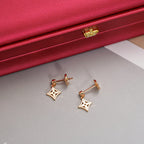Aura STAR EARRINGS GOLD