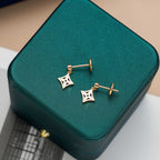 Aura STAR EARRINGS GOLD