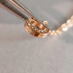 [⭐DORISW]ZERO 1 NECKLACE PINK GOLD