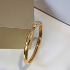 Aura PANTHERE GOLD DIAMOND OPEN BRACELET