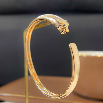 [⭐Aura ]PANTHERE GOLD OPEN BRACELET