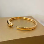 Aura PANTHERE GOLD OPEN BRACELET