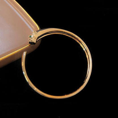 [⭐Aura ]PANTHERE GOLD OPEN BRACELET