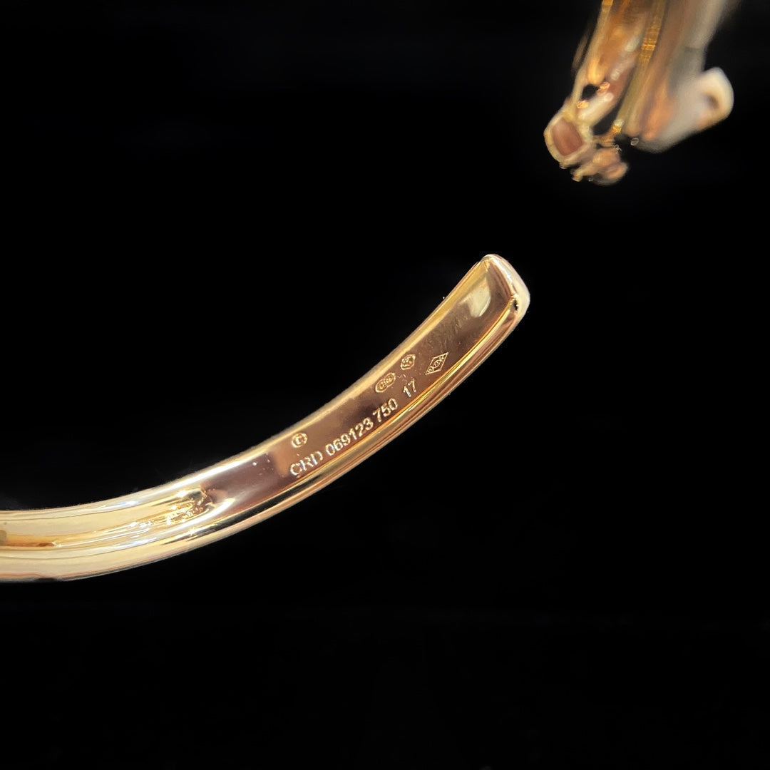 Aura PANTHERE GOLD OPEN BRACELET