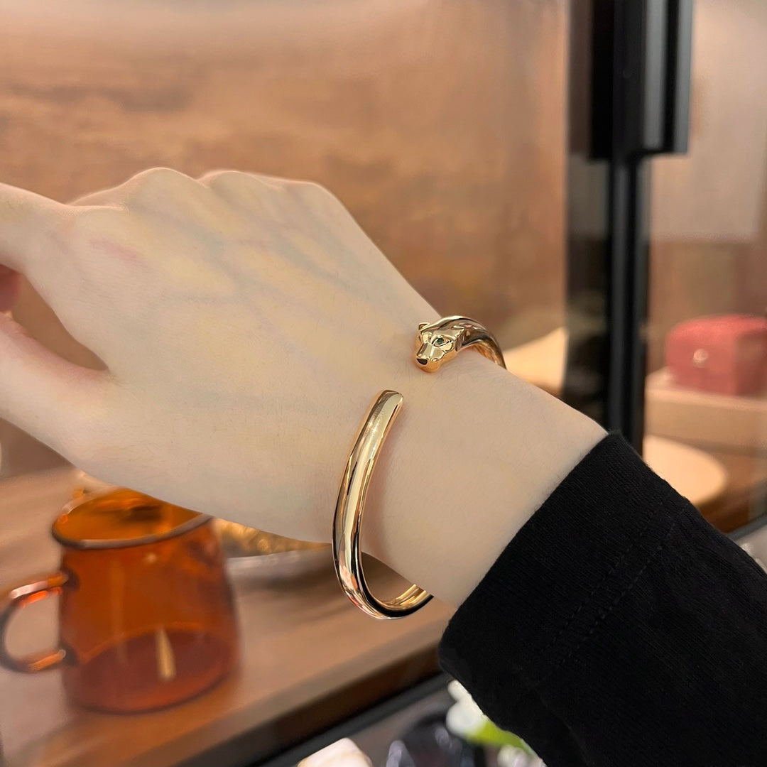 Aura PANTHERE GOLD OPEN BRACELET