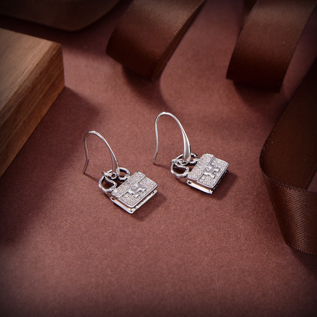 [⭐Aura ]KELLY DIAMOND EARRINGS
