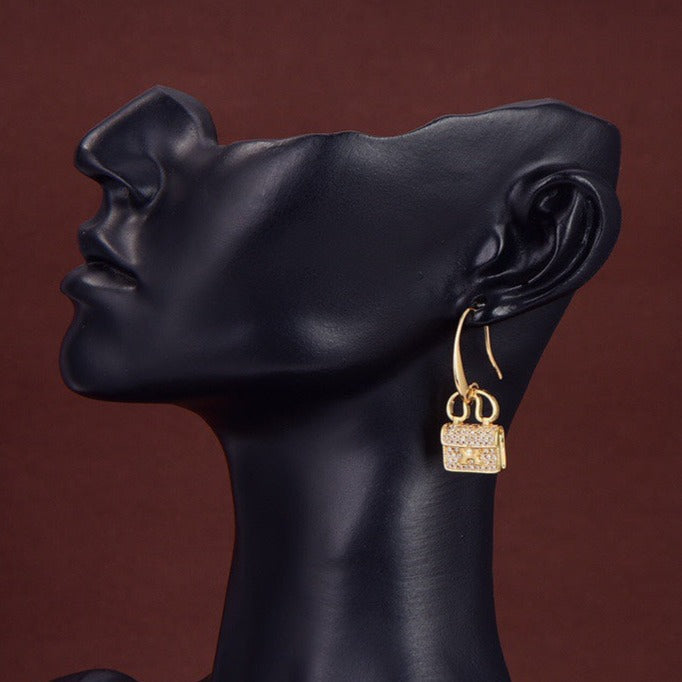 [⭐Aura ]KELLY DIAMOND EARRINGS