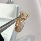 Aura PANTHERE PINK GOLD DIAMOND RING