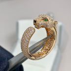 Aura PANTHERE PINK GOLD DIAMOND RING