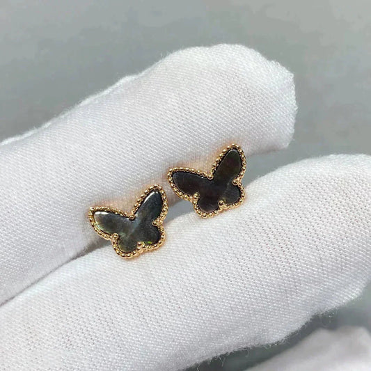 [⭐Aura ]BUTTERFLY DARK MOP  EARRINGS
