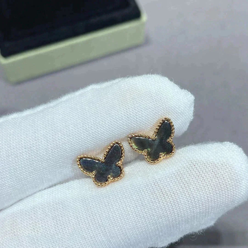 Aura BUTTERFLY DARK MOP OHRRINGE