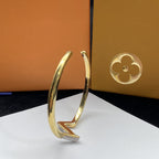 Aura VOLTE UPSITE DOWN DIAMOND GOLD OPEN BRACELET
